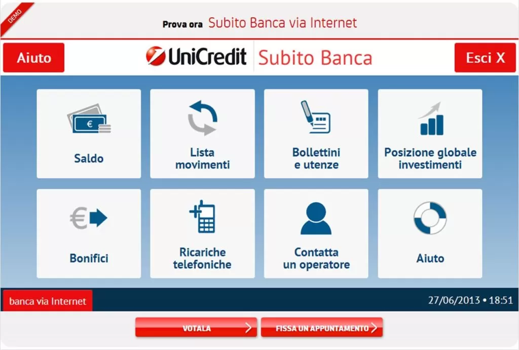 UniCredit online servizi di Internet Banking e assistenza clienti